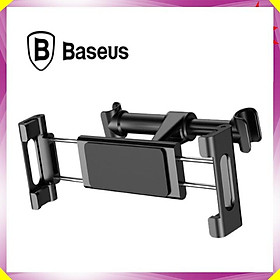 Giá đỡ điện thoại, ipad, máy tính bảng ghế sau ô tô, xe hơi nhãn hiệu Baseus - Mã: SUHZ-01 - Hàng Chính Hãng