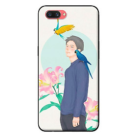 Ốp in cho Oppo Realme C1 Anime Boy Hoa - Hàng chính hãng
