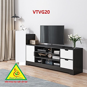 Kệ Ti Vi để sàn Trang Trí VTVG20 - Nội Thất Lắp Ráp Viendong Adv