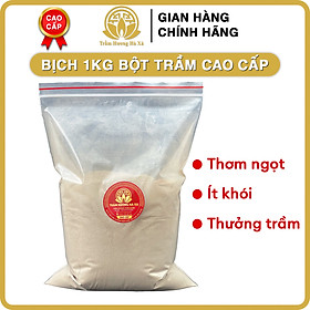 Mua Bịch 1kg bột trầm hương đốt xông nhà tẩy uế HÀ XÁ đồ thờ cúng phong thủy  xua đuổi vận xui  sạch tự nhiên 100