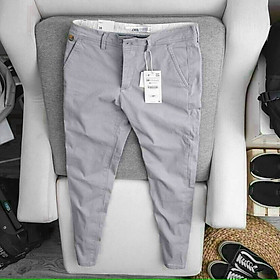 Quần Kaki Nam Julido Store,  Chất Kaki Thiết Kế Cao Cấp Phong Cách Công Sở, Dạo Phố Xu Hướng Mới Nhất MS20 - màu xám nhạt - 32