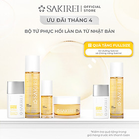 Bộ 4 sản phẩm chăm sóc phục hồi da Sakirei NMN Revitalize từ Nhật Bản