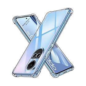 Ốp Lưng Cho Các Dòng OPPO RENO - Trong Suốt Chống Sốc - Chất Liệu Silicon Dẻo