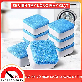 48, 24, 12 VIÊN TẨY VỆ SINH LỒNG MÁY GIẶT DIỆT KHUẨN VÀ CHẤT CẶN LỒNG GIẶT HIỆU QUẢ 206858