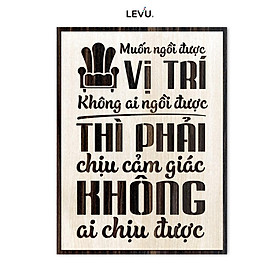Tranh Slogan LEVU LV021 