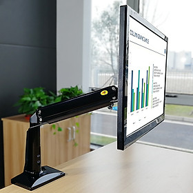 Giá đỡ màn hình máy tính Nhập khẩu NB F37 24-37 inch, tích hợp cổng USB