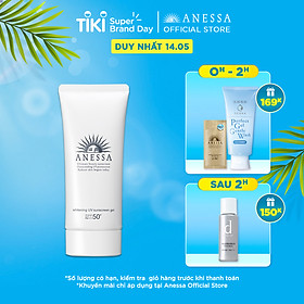 Kem chống nắng dưỡng trắng dạng gel Anessa Whitening UV Sunscreen Gel 90g