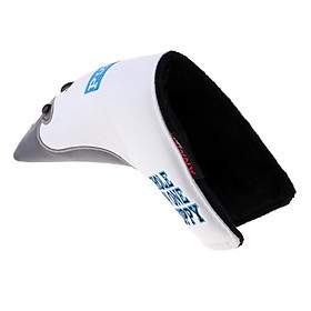 Golf Mallet Putter Headcover L Shape Magnetic Closure for Scotty Cameron (Dog Pattern)