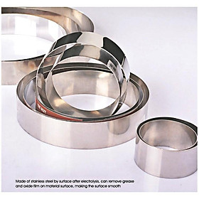 Mua Khuôn Ring inox nhiều size từ 14cm đến 20cm
