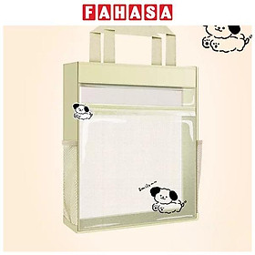 Túi Vải Học Thêm - 8009 - Trong Suốt Trắng