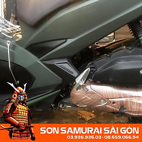 Mua Sơn SAMURAI KUROBUSHI 142 xanh quân đội chính hãng dành cho xe máy