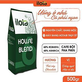 Cà phê ILOTA 6 arabica robusta cà phê nguyên chất rang mộc xay pha phin