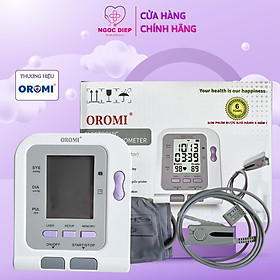 Máy đo huyết áp điện tử bắp tay OROMI CONTEC08C (tích hợp SPO2) - Chính hãng cao cấp - Bảo hành 6 năm