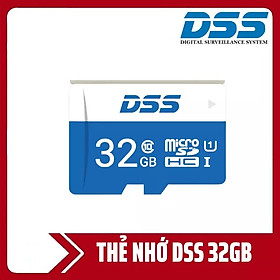 Thẻ nhớ Mirco SD DSS 64G - 32GB Class 10 chuyên ghi hình cho các dòng camera IP, điện thoại, máy ảnh, máy tính bảng - hàng chính hãng
