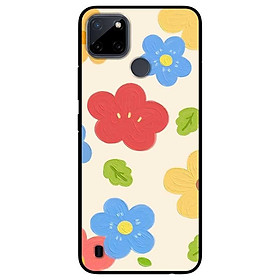 Ốp lưng dành cho realme c21y - realme c25y mẫu hoa màu