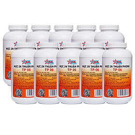 (BỘ 10 CHAI) Mực đổ Thuận Phong TP06 dùng cho máy in Brother - Hàng Chính Hãng