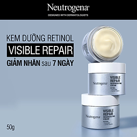 Kem dưỡng Retinol Chống Lão Hóa Giảm Nhăn Neutrogena Visible Repair Regenerating Cream (50g)