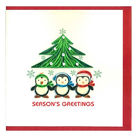 Thiệp Giấy Xoắn Noel Việt Net VN1XM115086E1