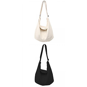 2pcs Fashion Shoulder Bag Crossbody Tote Retro Style Handbag Women's Satchel Reusable Large Capacity for Party Worker Casual Outdoor