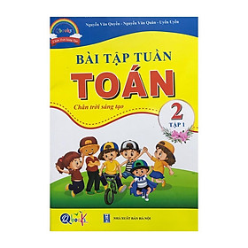 [Download Sách] Sách - Bài tập tuần toán 2 tập 1 1 : Chân trời sáng tạo