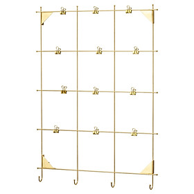 IKEA MYRHEDEN Bảng ghi nhớ với clip màu đồng Memo board with clips brass colour