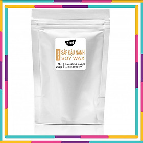 Sáp đậu nành (Soy wax) cao cấp dùng làm nến thơm, tealight, tặng mẫu thử tinh dầu Kobi