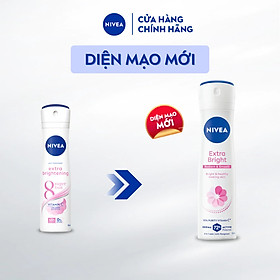 Xịt Ngăn Mùi NIVEA Sáng Mịn Tối Ưu | Giảm Thâm Sạm | Vitamin C (150 ml) - 82967