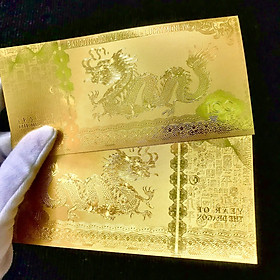 SỈ TỜ LƯU NIỆM LÌ XÌ MACAO HÌNH CON RỒNG 2024 - SP007074