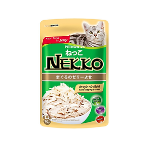 Pate Nekko Jelly dạng thạch cho mèo đủ vị - 70g