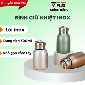 Mua Bình nước giữ nhiệt  cầm tay mini  ly giữ nhiệt inox dung tích 300ml  giữ nhiệt suốt 12 giờ chất liệu cao cấp cực tiện