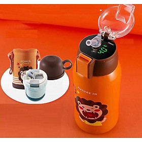 Mua BÌNH GIỮ NHIỆT TRẺ EM 500ML ĐO NHIỆT ĐỘ NƯỚC
