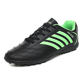 LCRTZKG Giày bóng đá màu đen giá rẻ Men's Original Kids Football Giày chống trượt