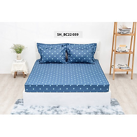 Bộ ga chun chần 150x190 Sông Hồng chất cotton