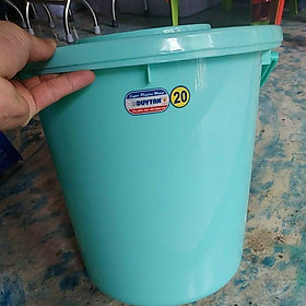 Mua xô 20 lít tròn nhựa Duy Tân