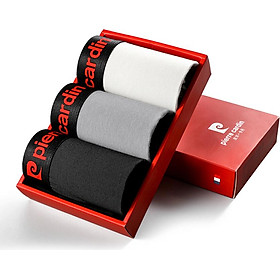 Set 3 quần lót nam lụa Pierre Cardin Men's Underwear Men's Ice Silk Boxer_XXL
