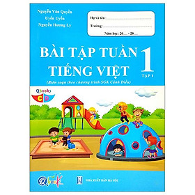 Bài Tập Tuần Tiếng Việt 1 - Tập 1 (Cánh Diều) (2023)