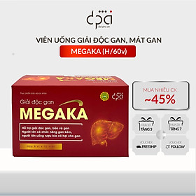 Thực phẩm hỗ trợ giải độc gan MEGAKA (H/60V)