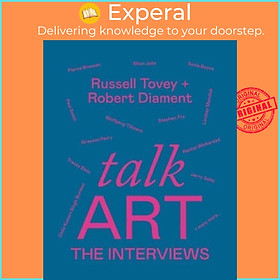 Sách - Talk Art The Interviews - Talk Art by Russell Tovey,Robert Diament (UK edition, Paperback)