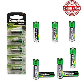 Mua  Combo  5 pin chuông  remote cửa cuốn A23 Camelion