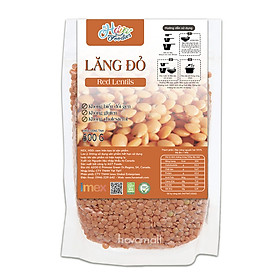 Đậu Lăng Đỏ Havafoodies Túi 500g – Red Lentils