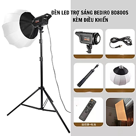 Mua Bộ đèn LED trợ sáng Sothing Bediro BD800S kèm điểu khiển nhiệt độ màu từ 2700K đến 6500K- Hàng chính hãng