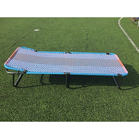 Mua Giường xếp khung tròn 75cm dây đan đài loan khung sơn tĩnh điện