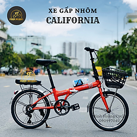 XE ĐẠP GẤP NHÔM CALIFORNIA FUHACHI