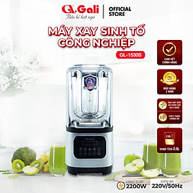 Mua Sinh Tố Công Nghiệp Gali GL-1530S Dung tích 2 Lít  thiết kế chống ồn  Motor 100% dây đồng đảm bảo độ bền bỉ  bảng điều khiển dạng cảm ứng  lưỡi dao bằng thép không gỉ. Hàng chính hãng bảo hành 24 tháng
