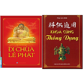 [Download Sách] Combo Đi Chùa Lễ Phật (Bìa Mềm)+Khoa Cúng Thông Dụng