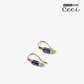 CECI - Khuyên tai nữ xỏ lỗ phối đá lấp lánh CC1-09000096