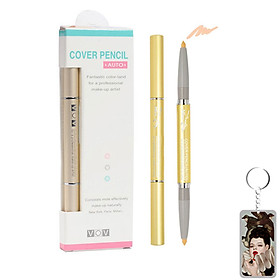 Chì che khuyết điểm Mira Cover Pencil Hàn Quốc No.23 beige tặng kèm móc khoá