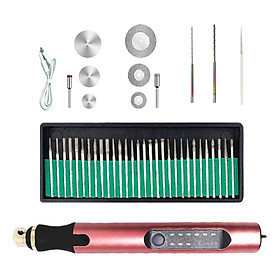 Electric Grinder Pen Variable Speed for Crafting Projects DIY Carpenter Rose