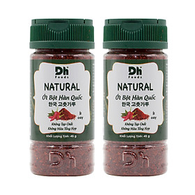 Combo 2 hũ Ớt Bột Hàn Quốc 45gr Dh Foods