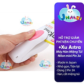 Máy hàn miệng túi mini Nhật Bản dùng pin tiện lợi nhanh chóng - Hàng Nhật Mẹ và Bé Unmmei